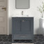 Ensemble de meuble-lavabo autoportant 30 po Anvay en blanc mat avec plateau en marbre de Carrare-1342386984-1525365370
