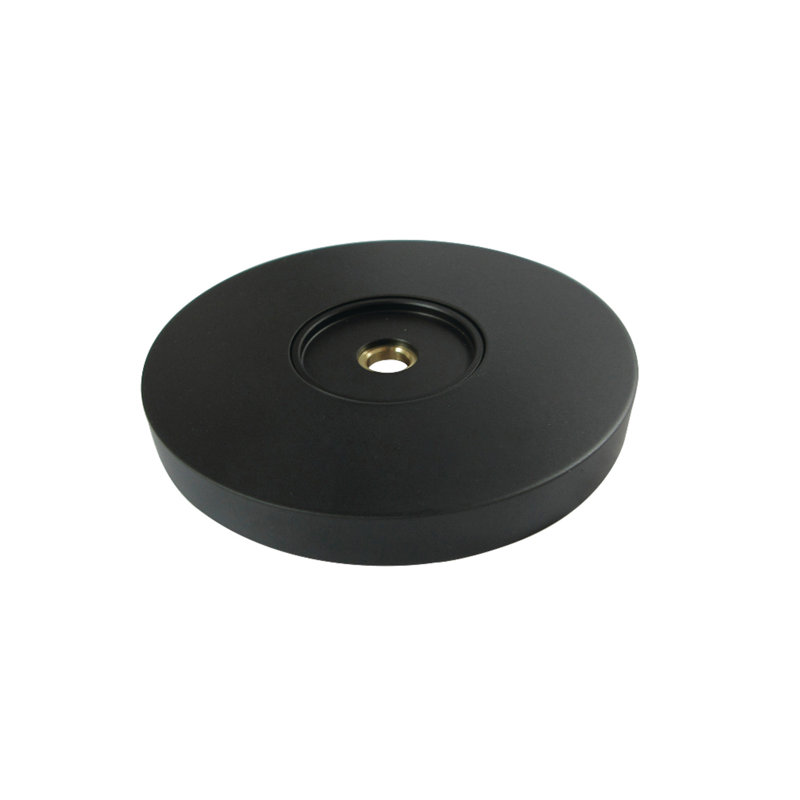 Bride de barre d'appui en laiton 1-1 / 4 po Kingston, Noir mat