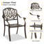 Fauteuil de salle à manger Amarious