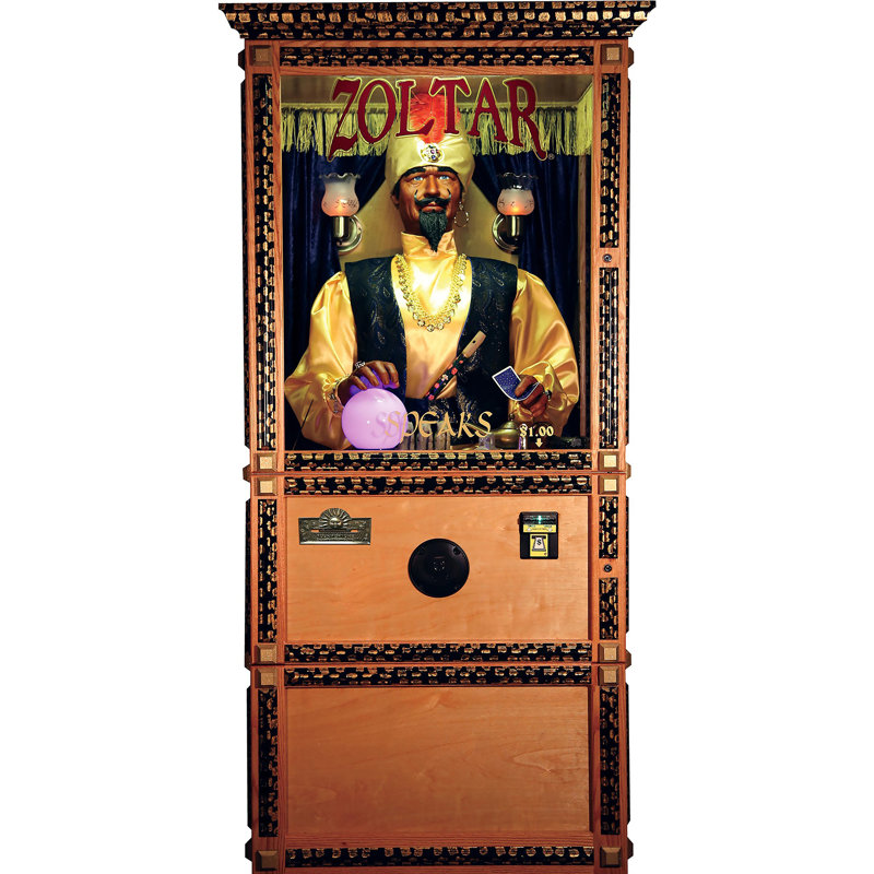Standup Zoltar Fortune Teller