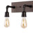 Antima Rustic Farmhouse Iron LED Vanity