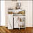 Multifunctional Folding Dining Table with Wall-Mounted Sideboard & Storage for Small Apartments