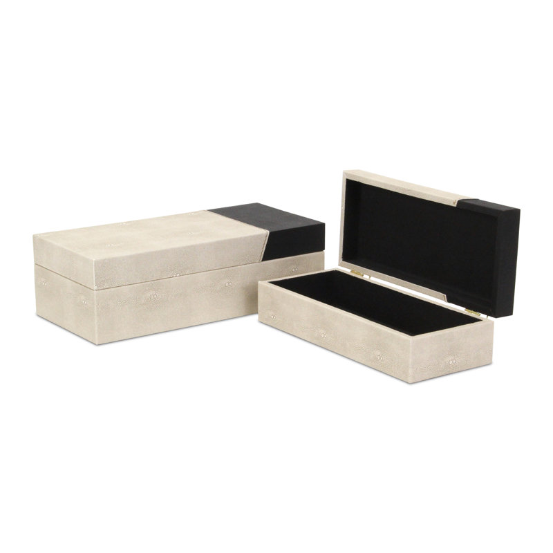 Ensemble de boîtes rectangulaires Celesti