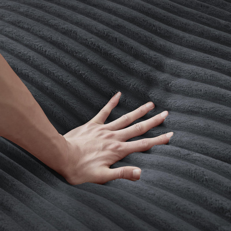 Canapés modulaires confortables avec tissu moelleux profond, conception en forme de L moderne pour le salon