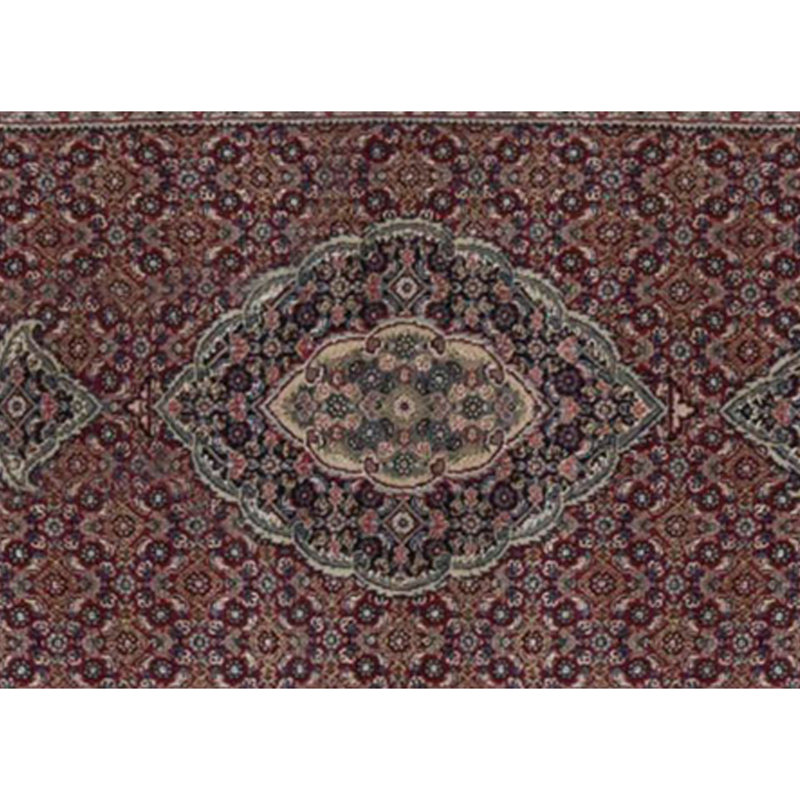 One-of-a-Kind 2'6" x 9' Runner Wool Area Rug in Black and Brown