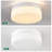 1 Pack Led Flush Mount Ceiling Light Fixture, 24w 12 Inch Modern Round Surface Mount Ceiling Lamp, White For Kitchen Bathroom Laundry Bedroom Hallway Closet