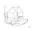 ORGEVAL Solid Wood Storage Bed-1050730282