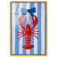 «Lobster Bow», reproduction d'art sur toile encadrée par Art Remedy, cadre blanc, 10 x 15-135654862-135654865