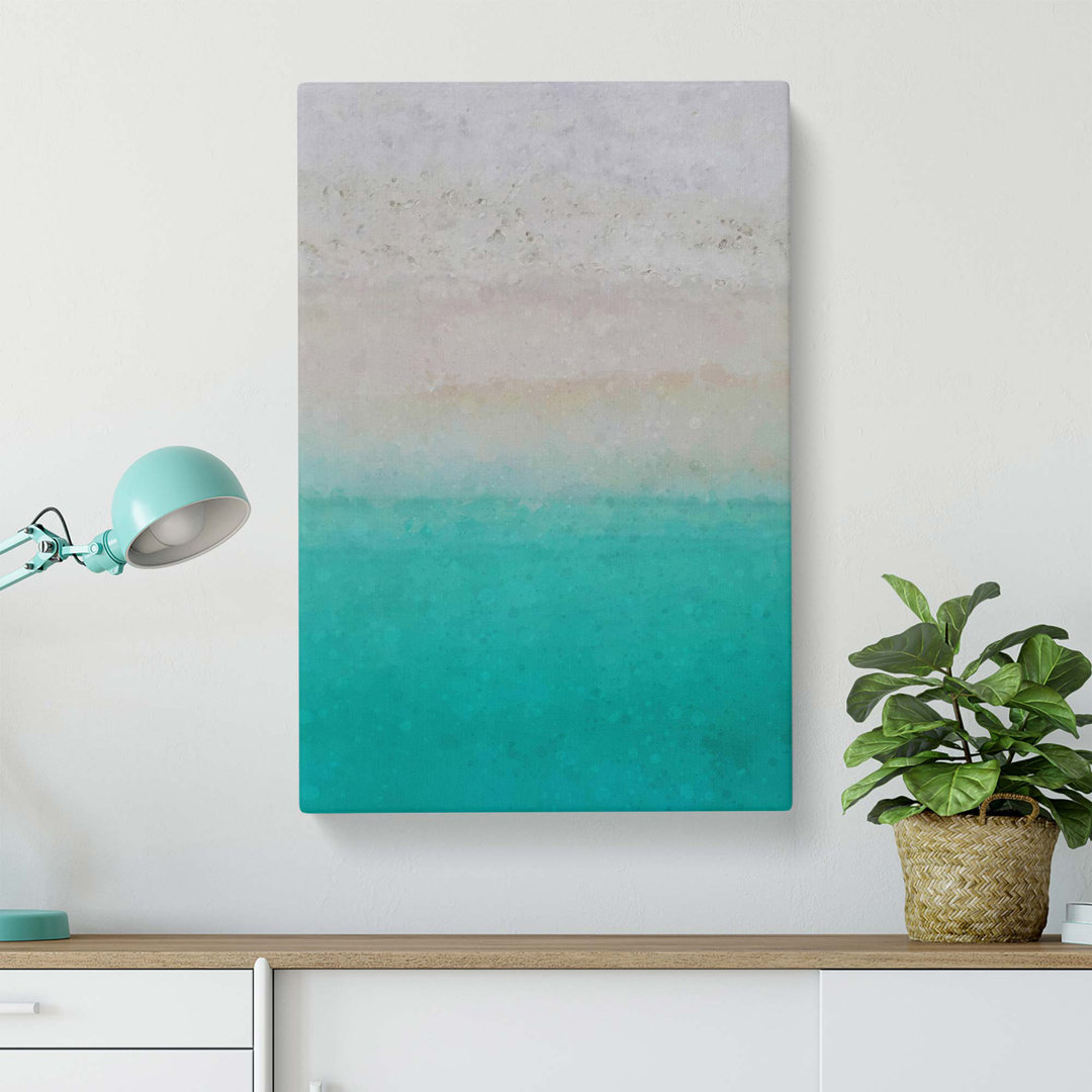 Kuramathi Beach in the Maldives - Wrapped Canvas