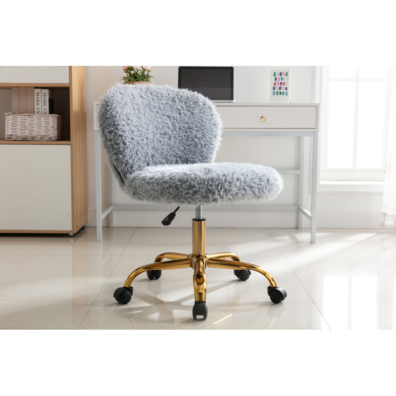 Polyester Blend Task Chair, Grey