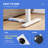 Modern Height-Adjustable C-Type Mobile End Table, Couch Flipped Side Table-489532377