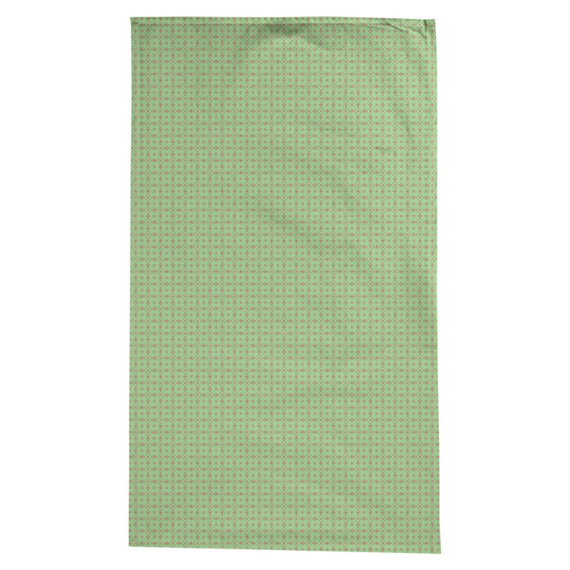 Nappe à motif napperon Avicia, Vert / Rouge