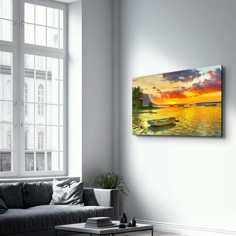 Peinture décorative en verre trempé Lekeya