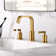Widespread Bathroom Faucet with Drain Assembly