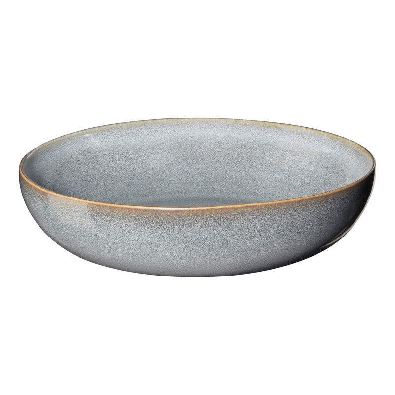 ASA Selection seasons pasta plate, pasta bowl, stoneware, D 21cm, Light Blue