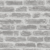 Olio Exposed Brick 33' L x 21" W Wallpaper Roll