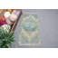 Tapis turc rétro vintage - Tapis d'entrée de petite taille en laine fabriqué à la main, conception kurde unique