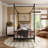 Magdaleno Metal Canopy Bed-184808844-184808847