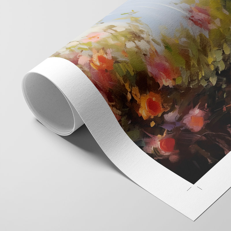 FLORAL Series DCCLII -Canvas Print Only - NOT FRAMED, 18" H x 12" W