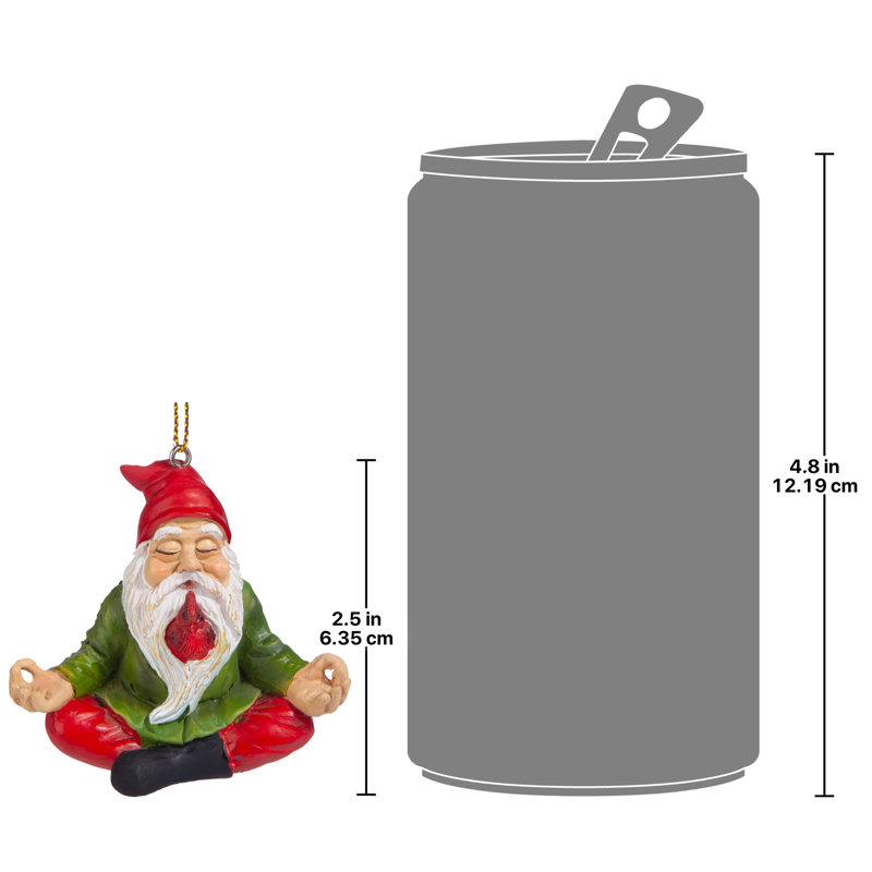 Ornement de vacances Zen Gnome, 1