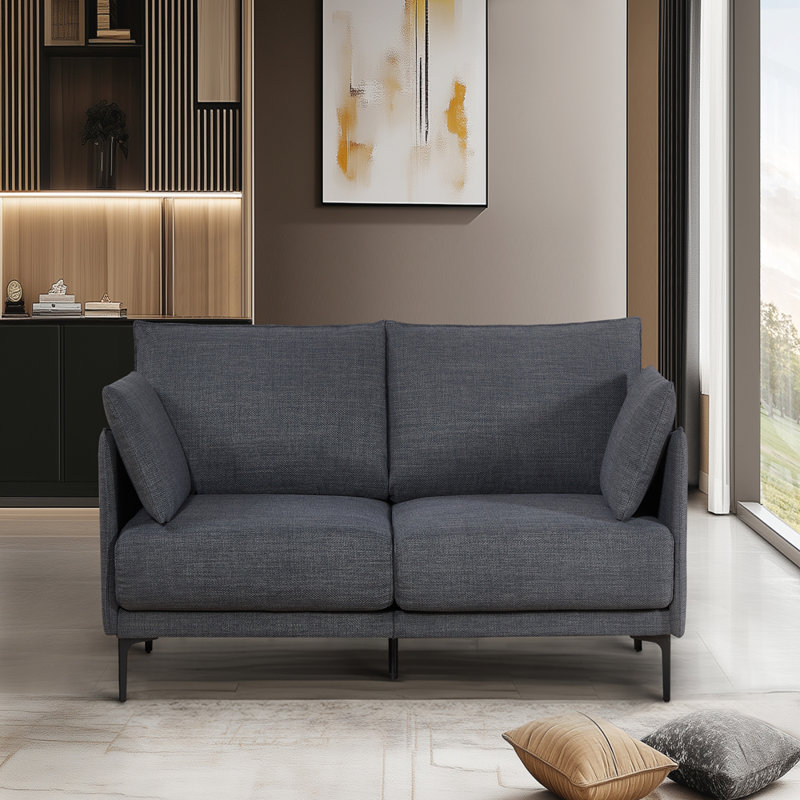Canapé convertible polyvalent avec rangement dissimulé et fonctions avancées pour le salon, Gris