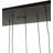 Aribold 8 - Light Dimmable Geometric Chandelier