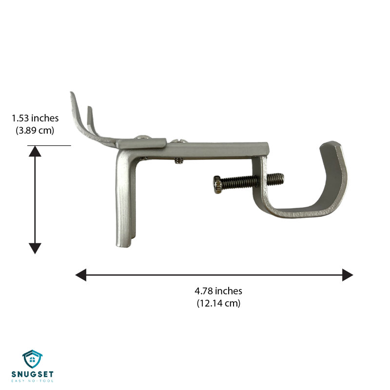 Easy-Install Universal Brackets, Nickel
