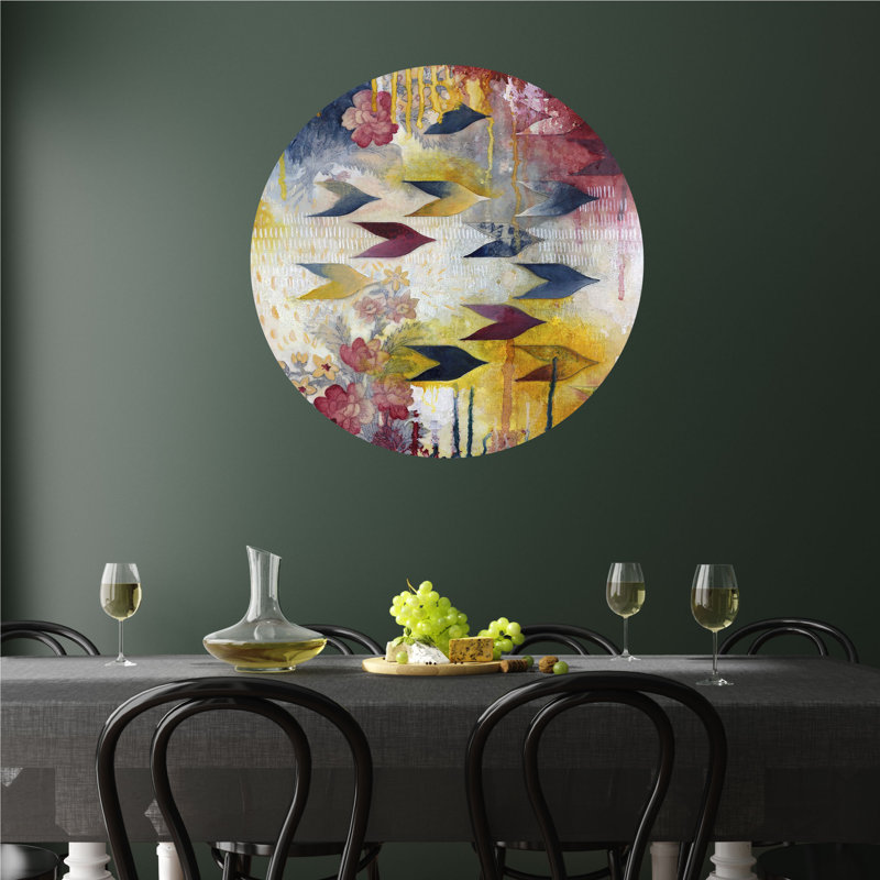 Genevre Abstract Non-Wall Damaging Wall Decal