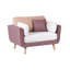 Tavario Upholstered Fabric Armchair