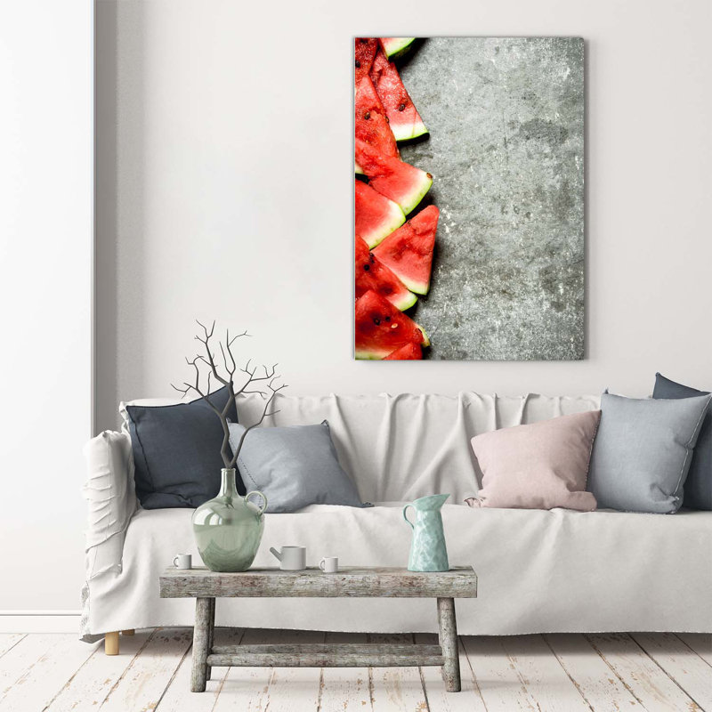Watermelon - Wrapped Canvas Print