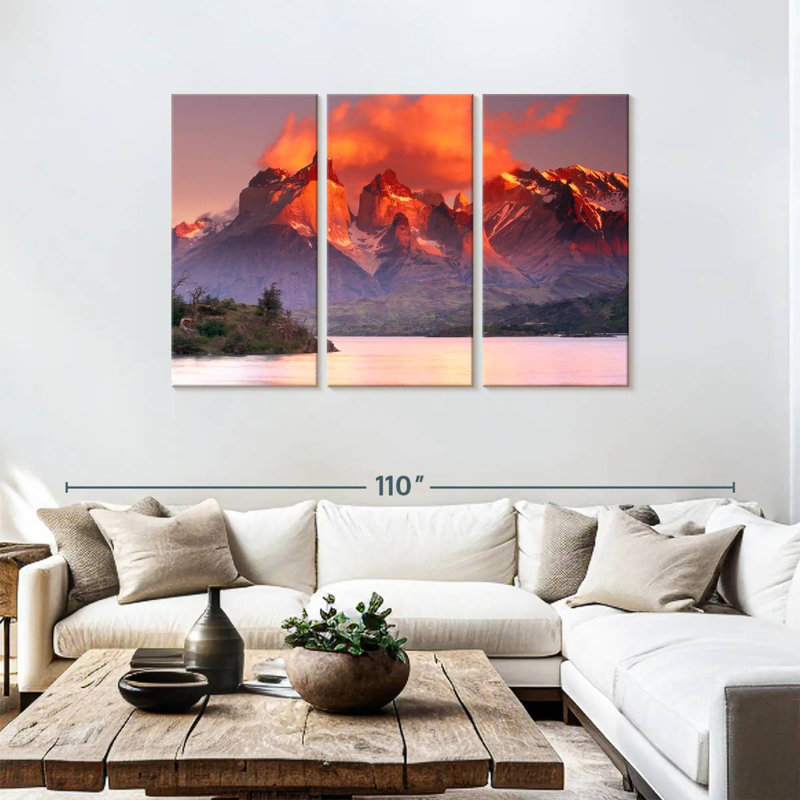 Alvord Fiery Peaks, H 48 po x l 74 po