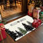 Tapis de porte antidérapant intérieur/extérieur, 61 x 91 cm, motif de silhouette d'arbre d'hiver noir-1581184825-1581184828
