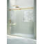 Astro 64 - 68 in. x 78 in. Fully Frameless Glass Sliding Shower Door-2088886125