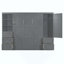 Lit escamotable avec armoire, tiroirs et tablettes Murphy