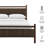 Ginny King Size Vegan Leather Platform Bed Frame In Wenge Mushroom-1150145770-1150145777