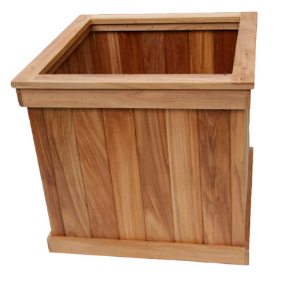Niyla Handmade Wood Planter Box