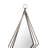 Chanda Metal Flat Wall Mirror