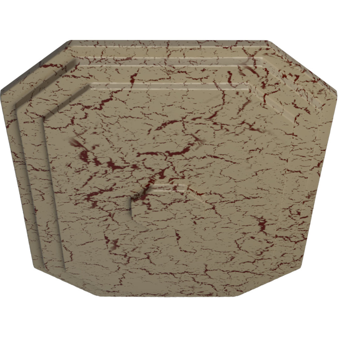 Endurathane Felix Ceiling Medallion, 25 1/4"W x 17 1/4"H x 1 3/4"P Ekena Millwork 