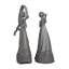 Ensemble de 2 figurines en résine