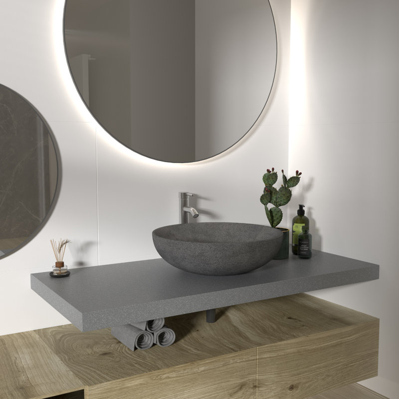 Brushed Nickel Tall Single Handle Vessel Sink Faucet