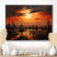 Western Sunset Riders Pointillism Art I - décoration murale occidentale-759329803-783872572