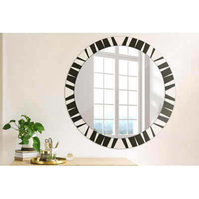 Huldar Glass Flat Wall Mirror