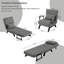 Reian 60cm Upholstered Futon Chair-1807463648