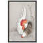 Illustration de coq japonais, images d'animaux de ferme, impression sur toile encadrée-123501797-123501793