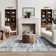 Kiner Vintage Machine Washable Area Rugs Perfect for Living Room, Dining Room, Bedroom