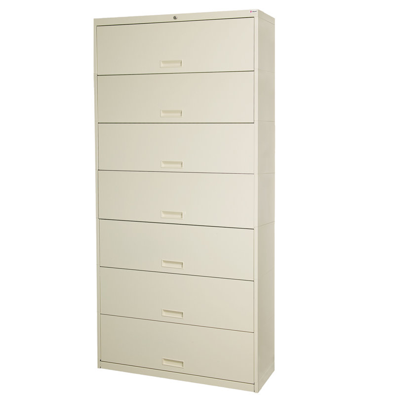 Armoire haute verrouillable Pandora, Blanc os