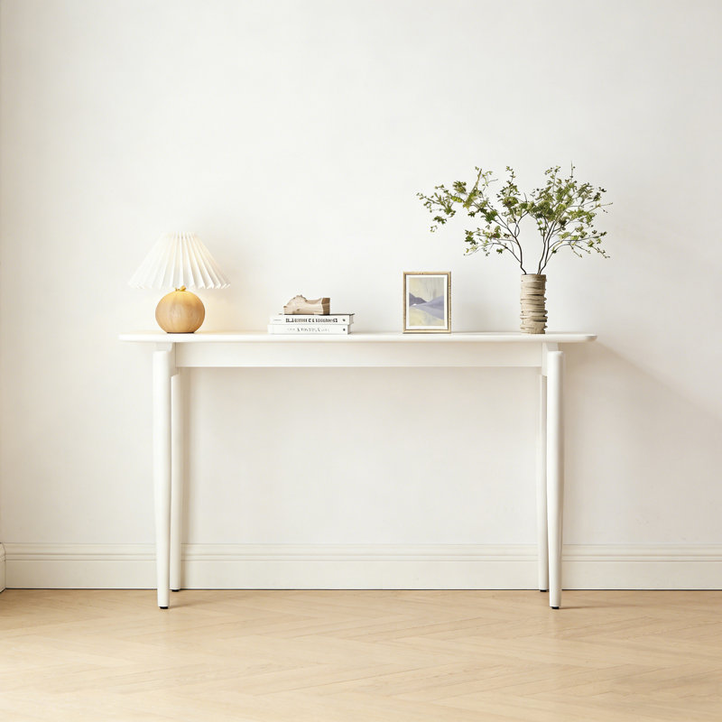 Console Modern Minimalist Art, H 29,53 po x l 43,31 po x P 11,81 po, Blanc