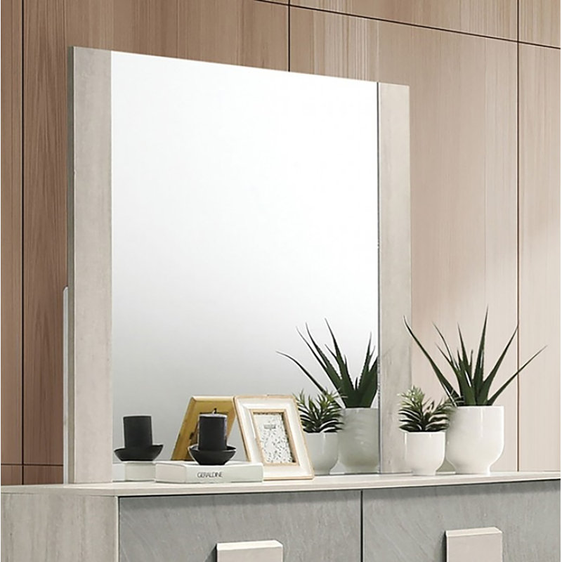 Commode 6 tiroirs avec miroir Waiteson
