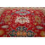 Tapis unique en laine noué à la main 13 pi 2 po x 15 pi 11 po nouvel âge en rouge / beige / vert