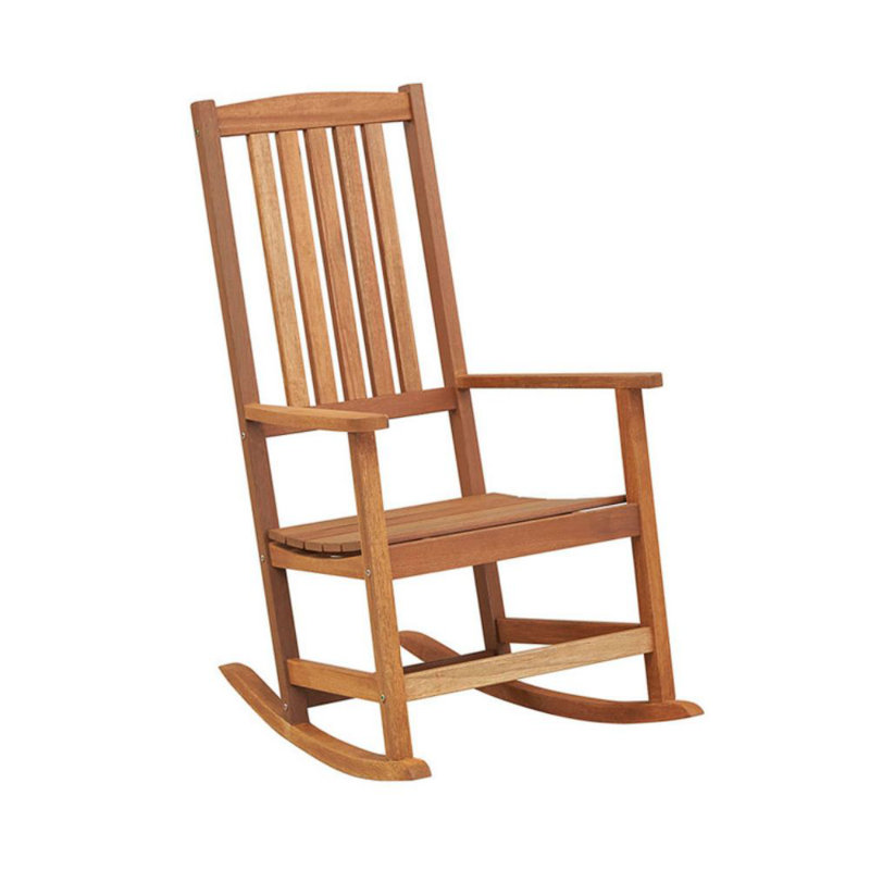 Chaise berçante de patio à bascule ergonomique pour l'extérieur